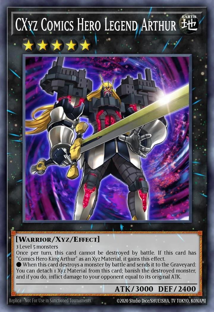CXyz Comics Hero Legend Arthur