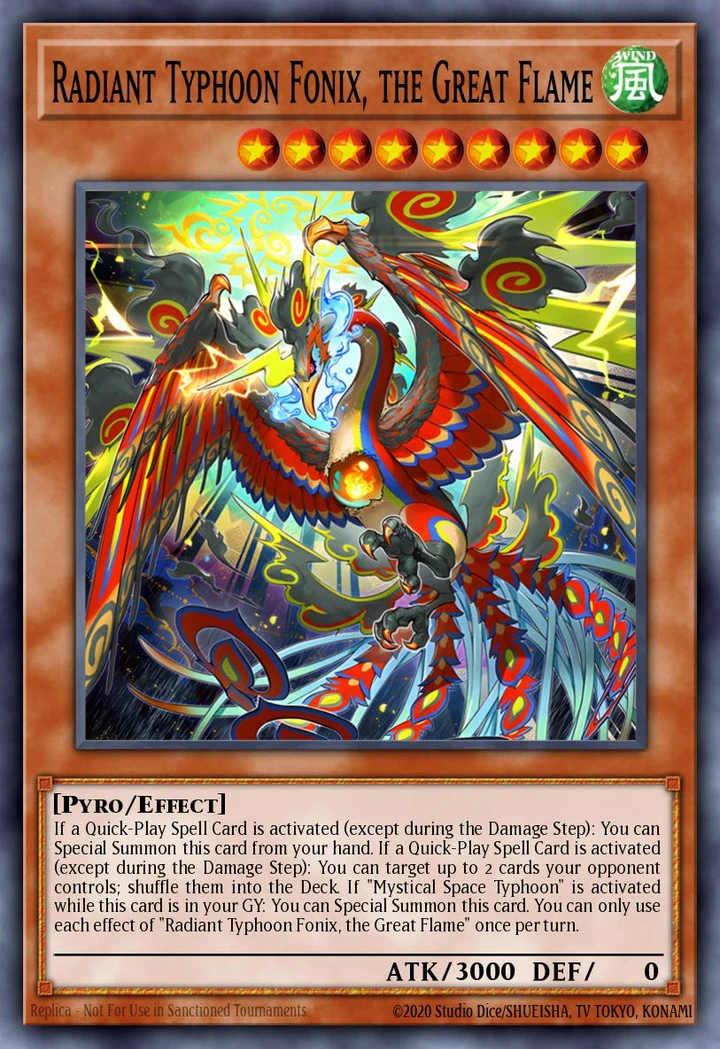 Radiant Typhoon Fonix the Great Flame