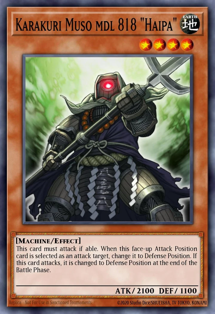 Karakuri Muso mdl 818 Haipa