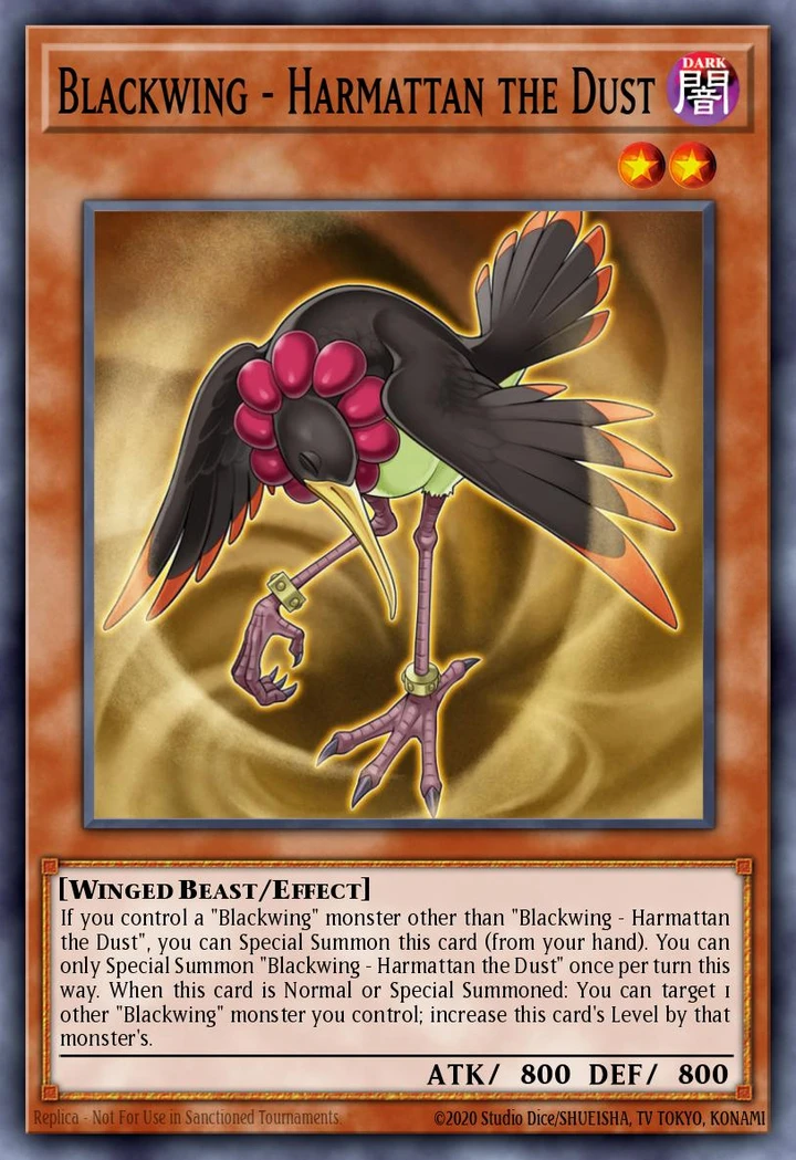 Blackwing Harmattan the Dust