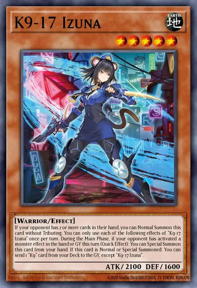 Playset K9 - 17 Izuna - JP DBJH-JP031