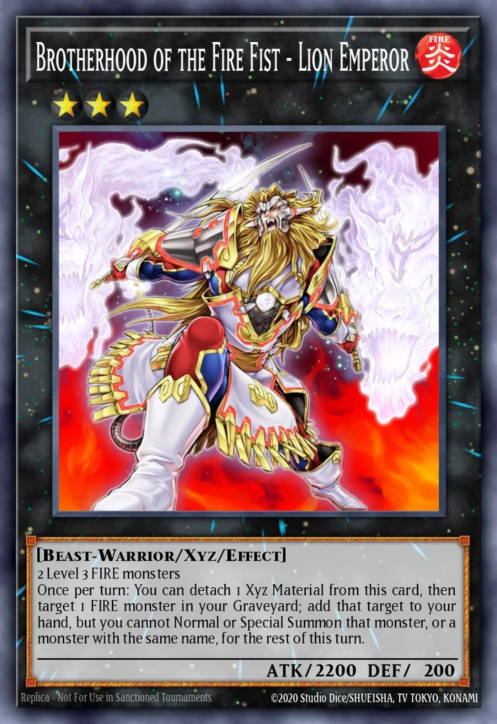 Brotherhood of the Fire Fist Lion Emperor