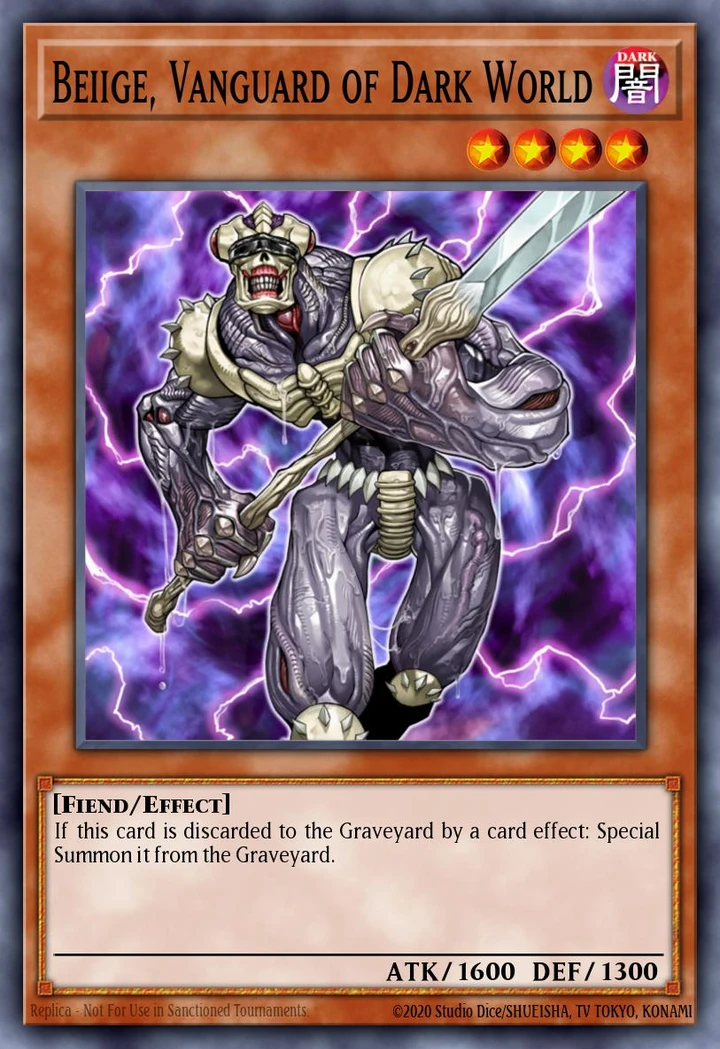 Beiige Vanguard of Dark World