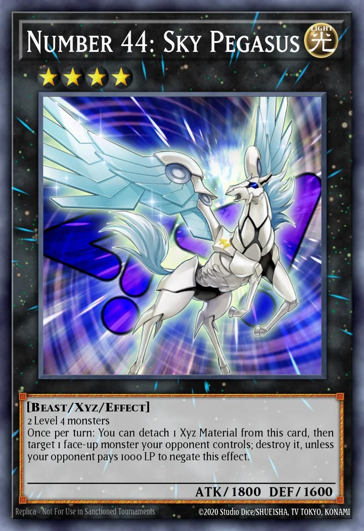 Number 44 Sky Pegasus