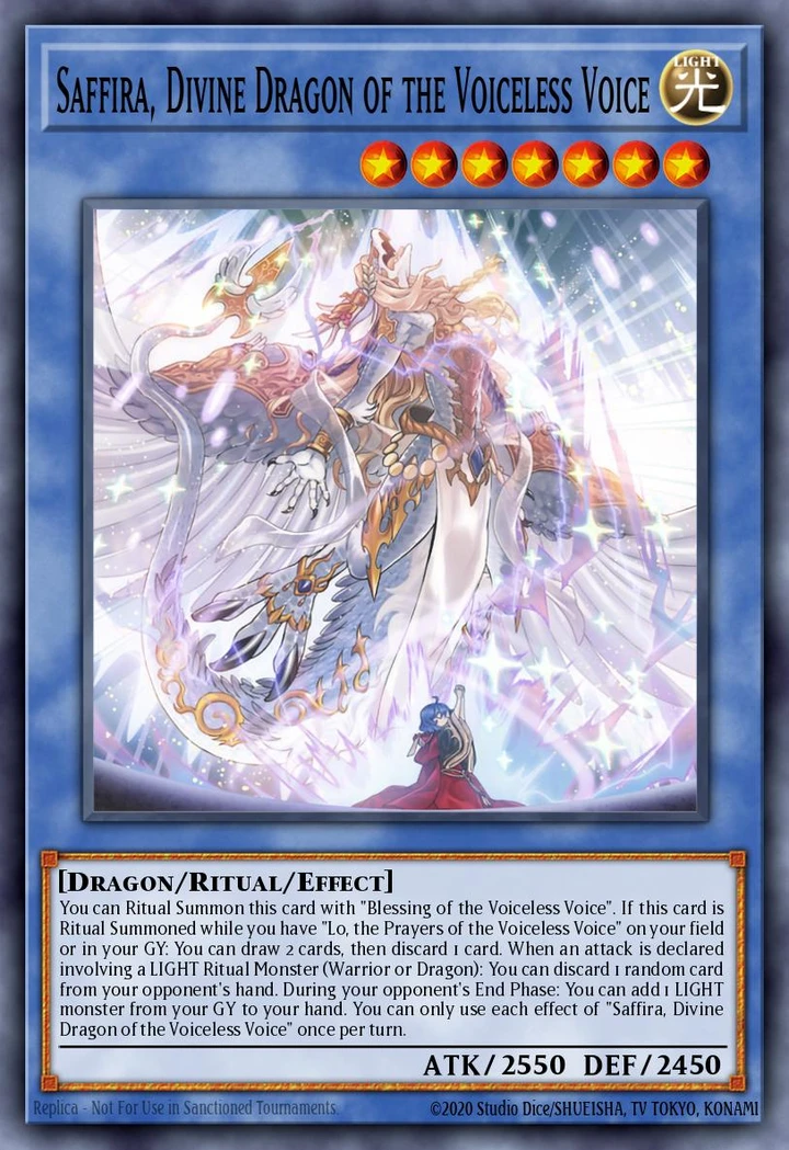 Saffira Divine Dragon of the Voiceless Voice