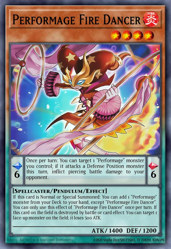 Performage Fire Dancer