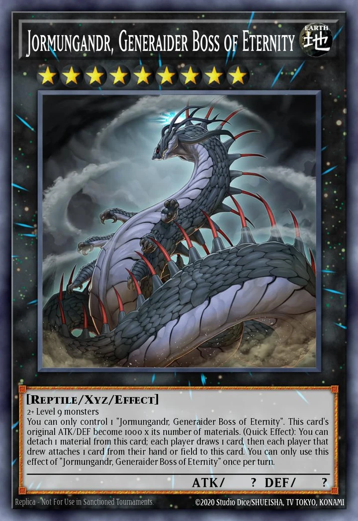 Jormungandr Generaider Boss of Eternity