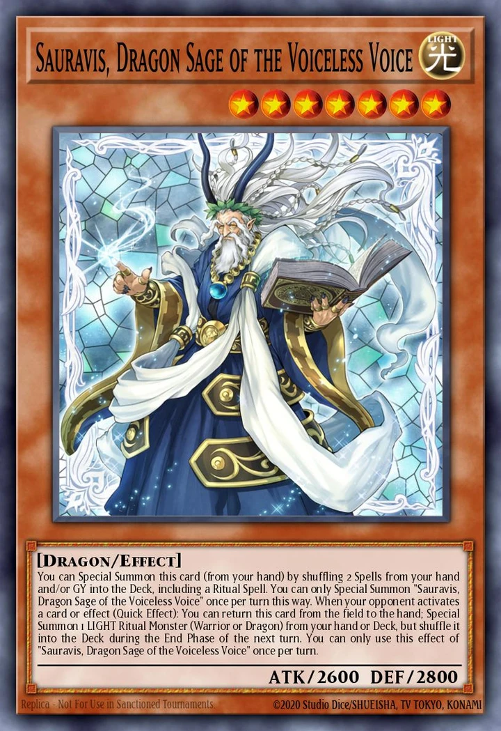 Sauravis Dragon Sage of the Voiceless Voice