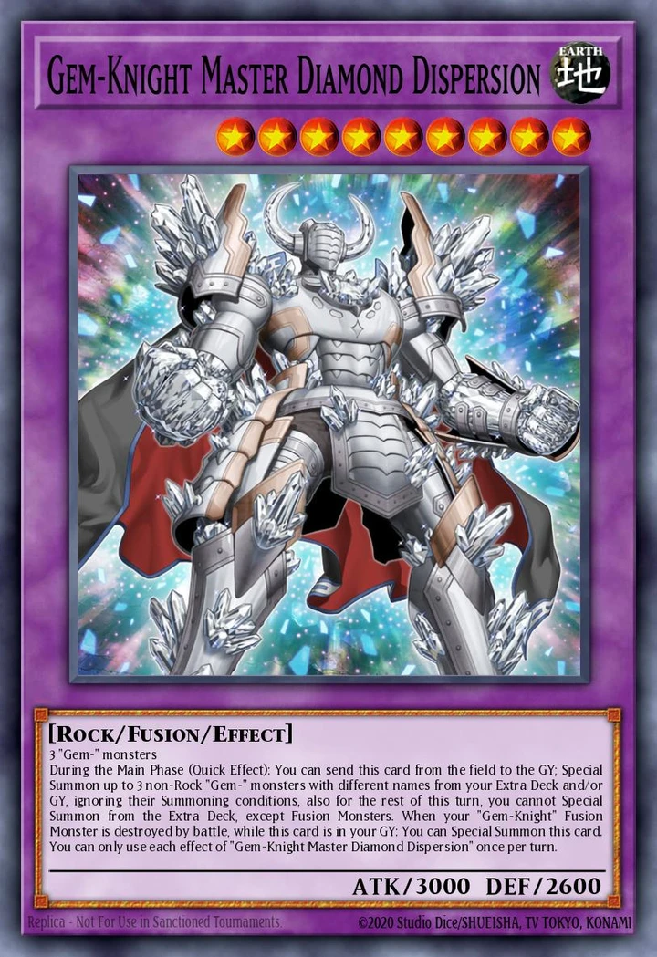 Gem Knight Master Diamond Dispersion