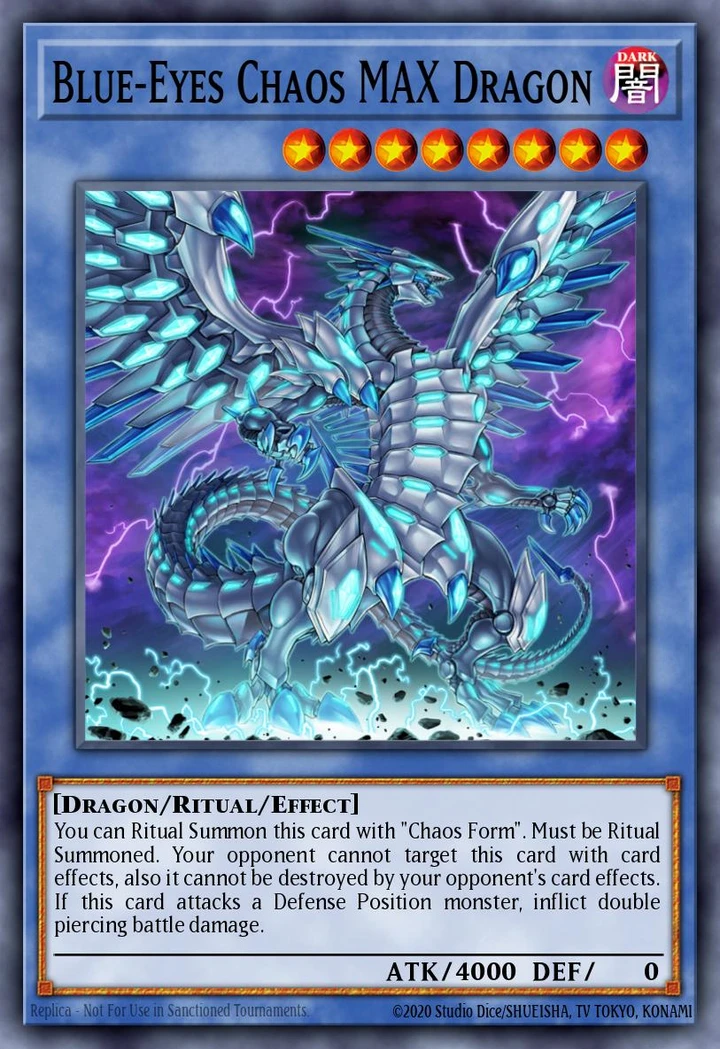Blue Eyes Chaos MAX Dragon