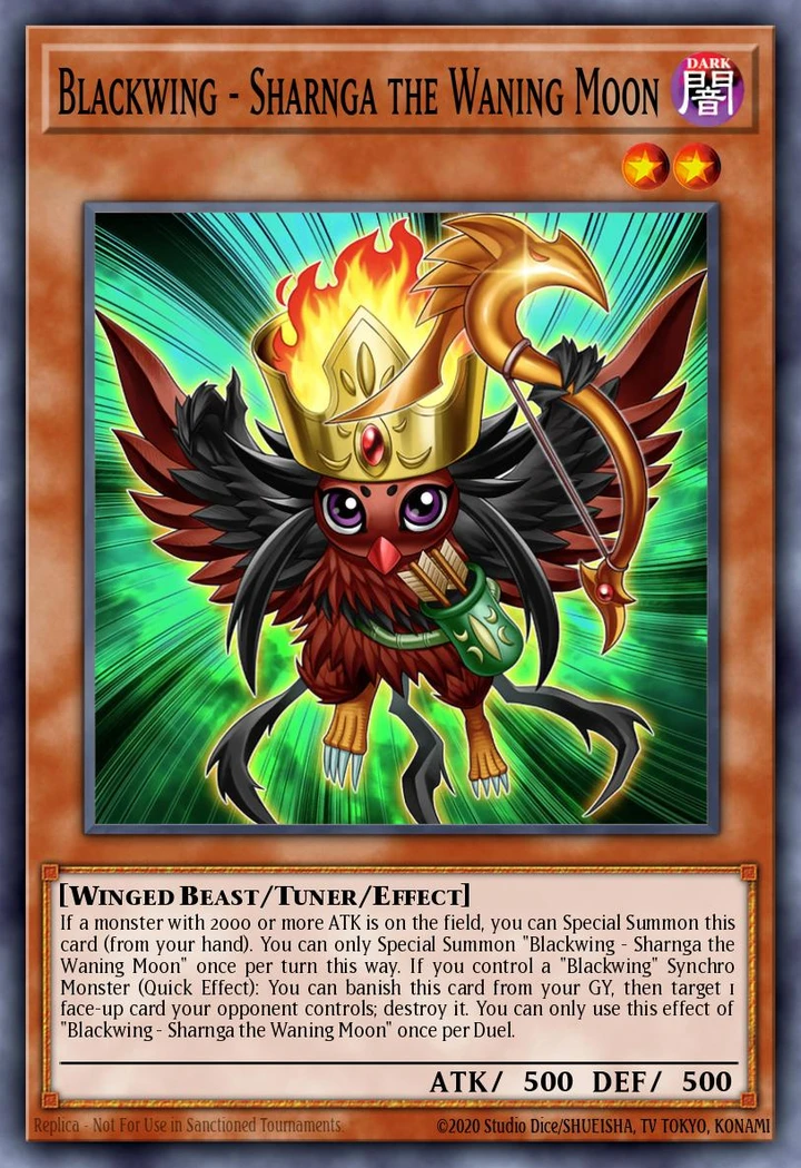 Blackwing Sharnga the Waning Moon