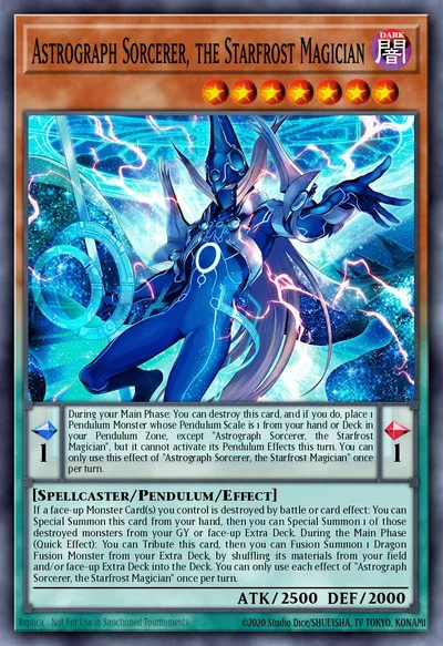 Astrograph Sorcerer, the Starfrost Magician