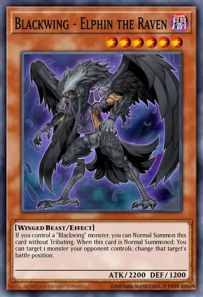 Blackwing Elphin the Raven