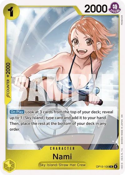 Nami (OP15-108) (Dash Pack)
