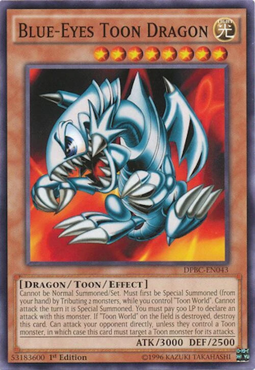 Blue Eyes Toon Dragon SRL 000