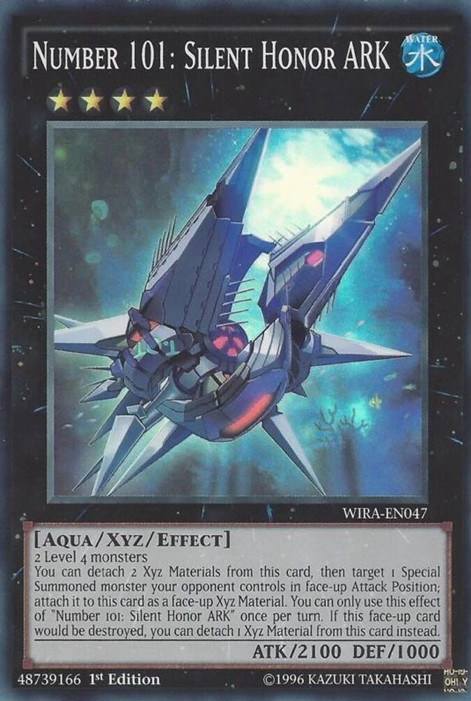 Number 101 Silent Honor ARK
