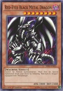 Red Eyes Black Metal Dragon
