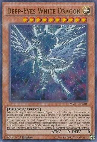 Deep Eyes White Dragon