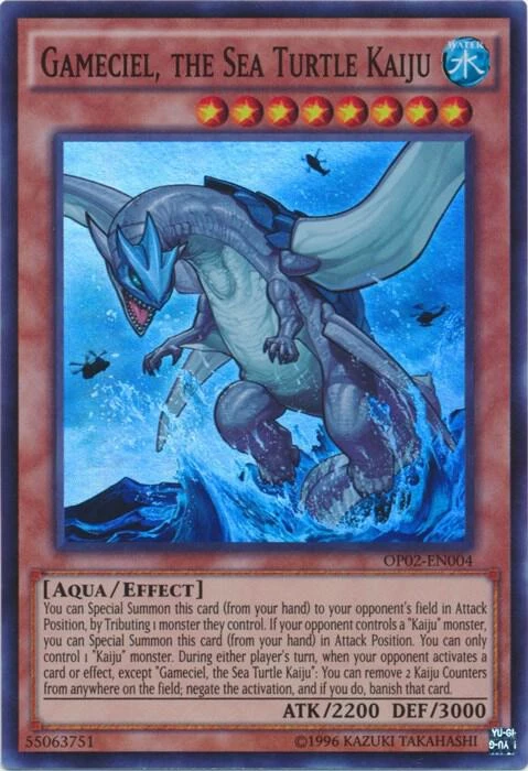 Gameciel the Sea Turtle Kaiju