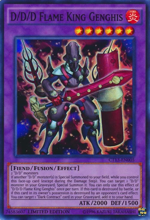 D D D Flame King Genghis