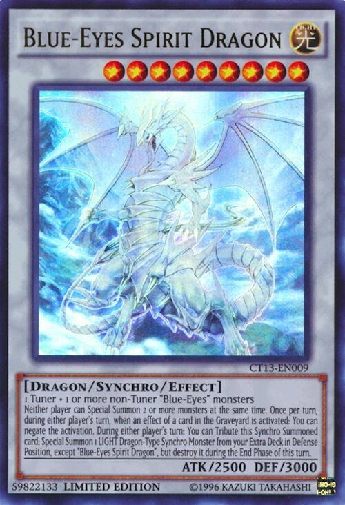Blue Eyes Spirit Dragon