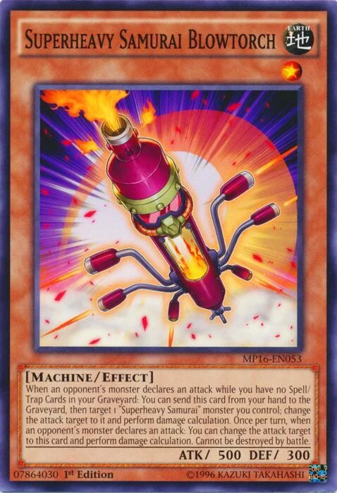 Superheavy Samurai Blowtorch