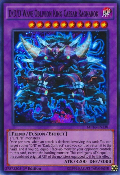 D D D Wave Oblivion King Caesar Ragnarok