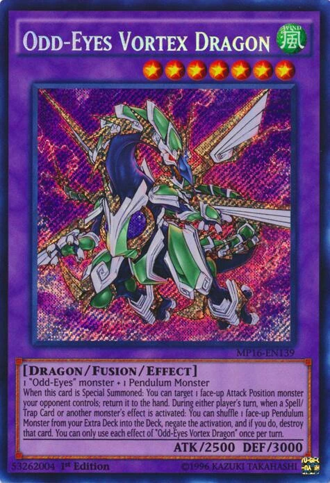 Odd Eyes Vortex Dragon