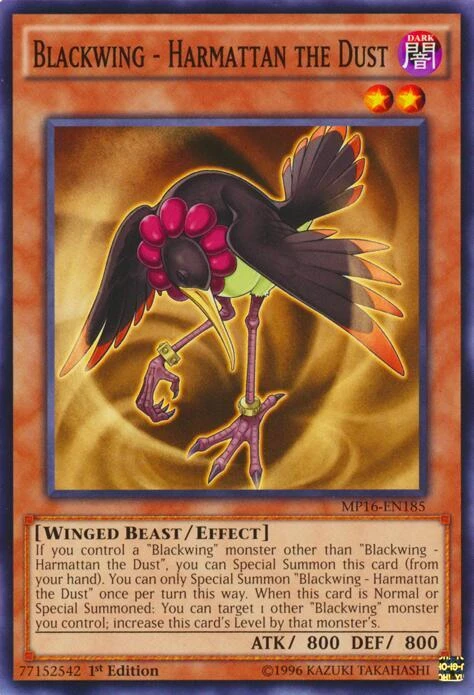 Blackwing Harmattan the Dust