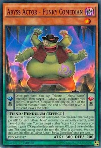 Abyss Actor Funky Comedian