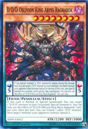 D D D Oblivion King Abyss Ragnarok