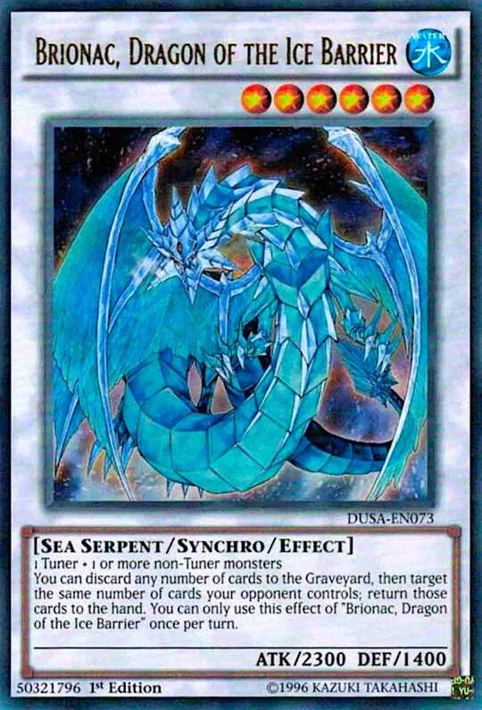 Brionac Dragon of the Ice Barrier