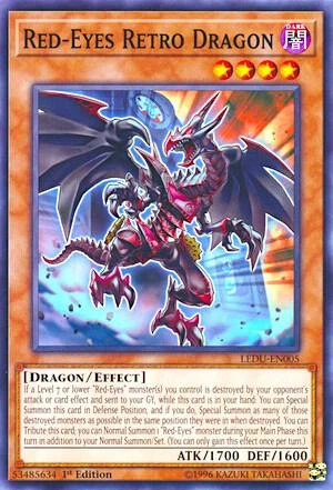 Red Eyes Retro Dragon