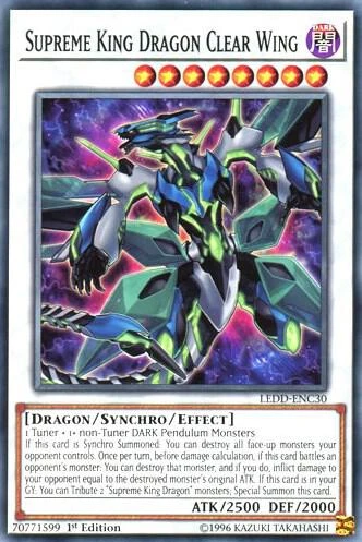 Supreme King Dragon Clear Wing
