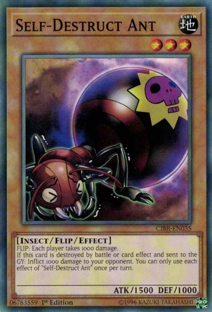 Self Destruct Ant