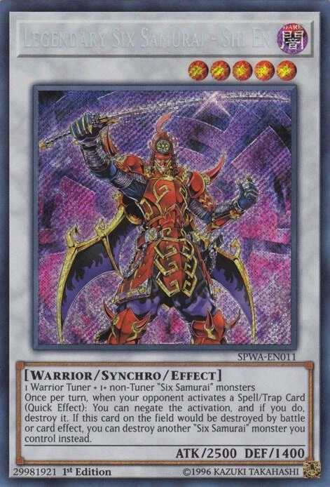 Legendary Six Samurai Shi En