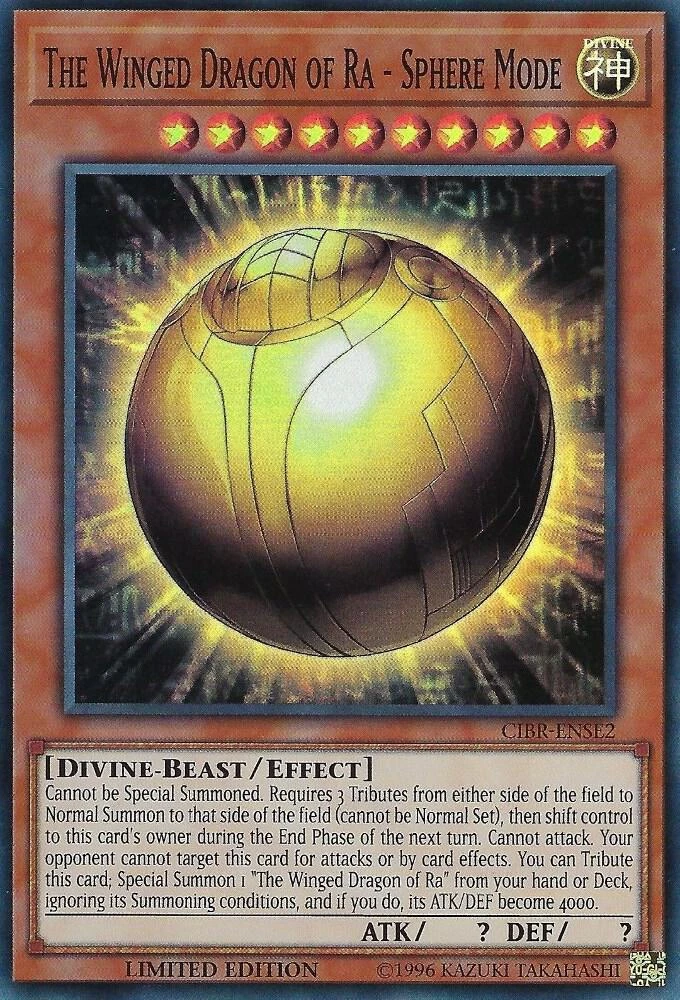The Winged Dragon of Ra Sphere Mode