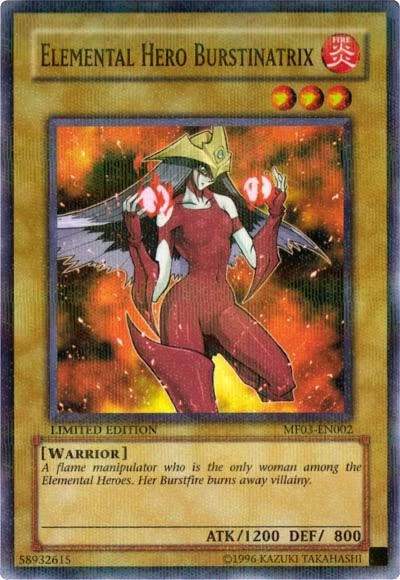 Elemental Hero Burstinatrix