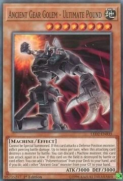Ancient Gear Golem Ultimate Pound