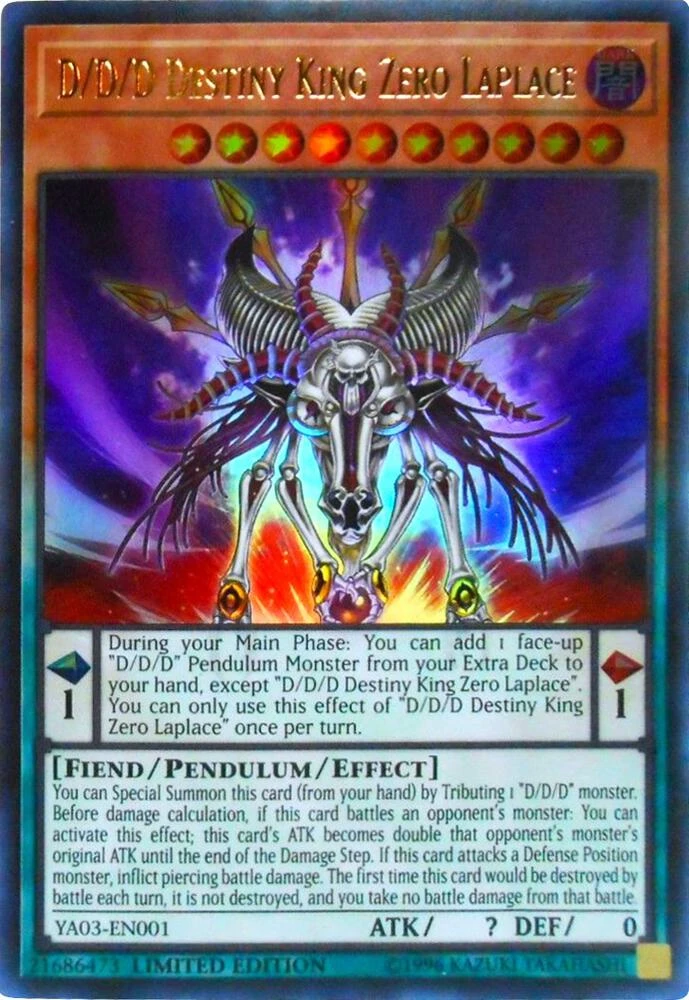 D D D Destiny King Zero Laplace