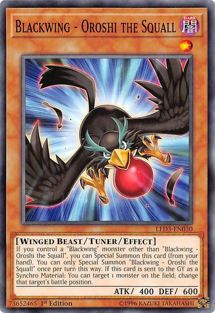 Blackwing Oroshi the Squall