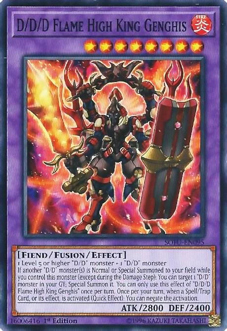 D D D Flame High King Genghis