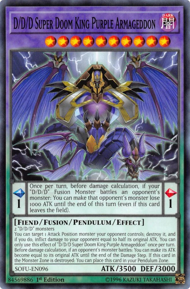 D D D Super Doom King Purple Armageddon