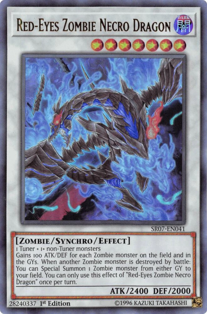 Red Eyes Zombie Necro Dragon
