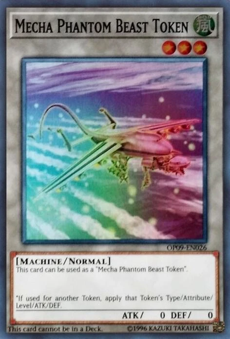 Token Mecha Phantom Beast A Dracossack