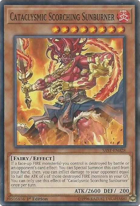 Cataclysmic Scorching Sunburner