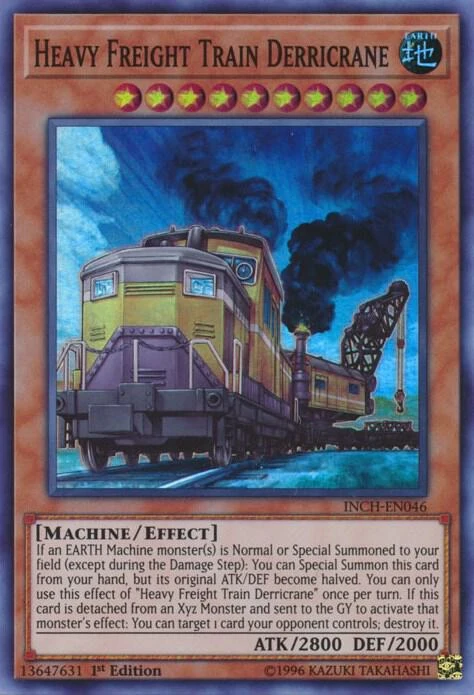 Heavy Freight Train Derricrane