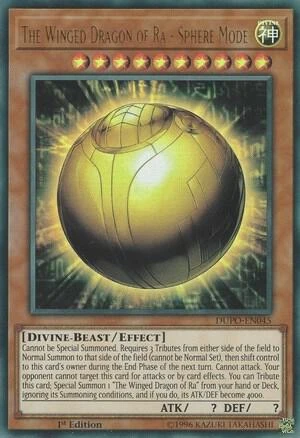The Winged Dragon of Ra Sphere Mode