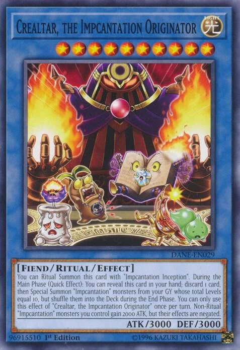 Crealtar, the Impcantation Originator