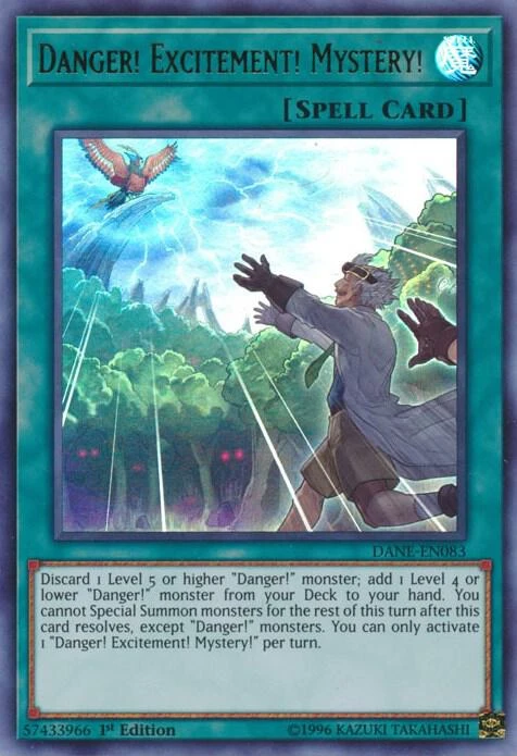 Danger Excitement Mystery